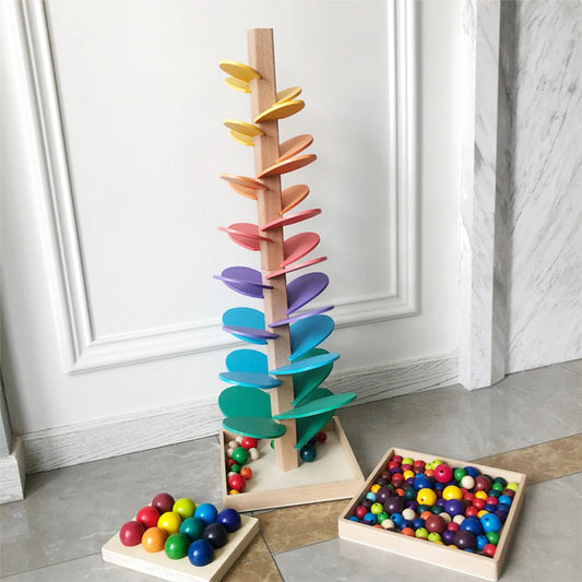 Wooden Colorful Music Tree