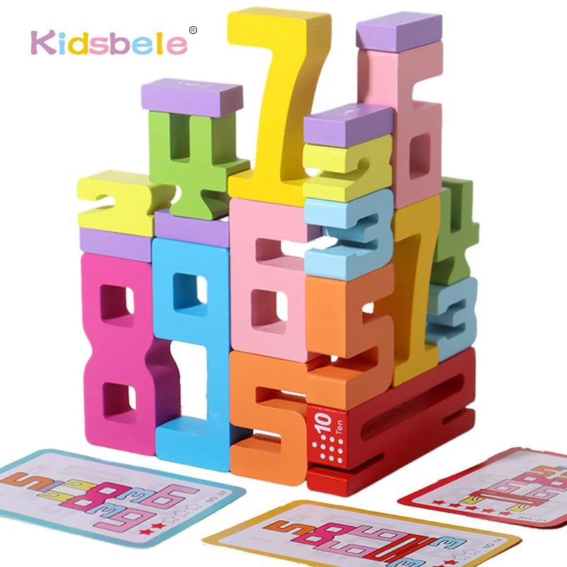 Montessori Number Blocks STEM Toy