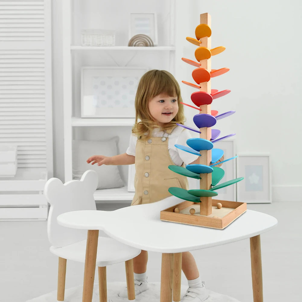 Wooden Colorful Music Tree