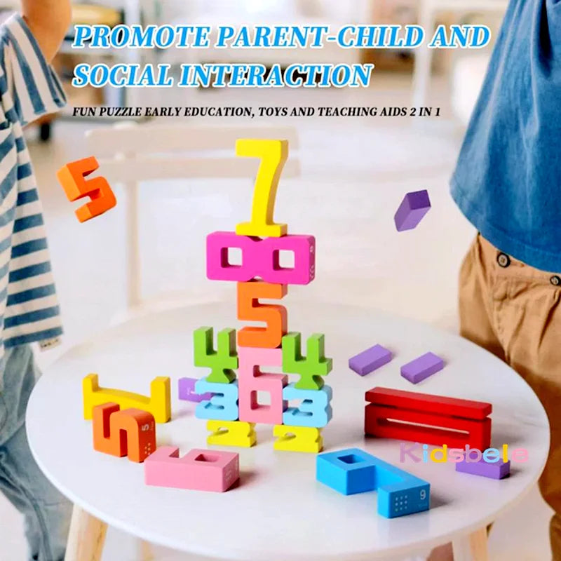 Montessori Number Blocks STEM Toy