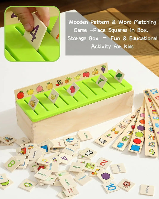Wooden Montessori Sorting Toys