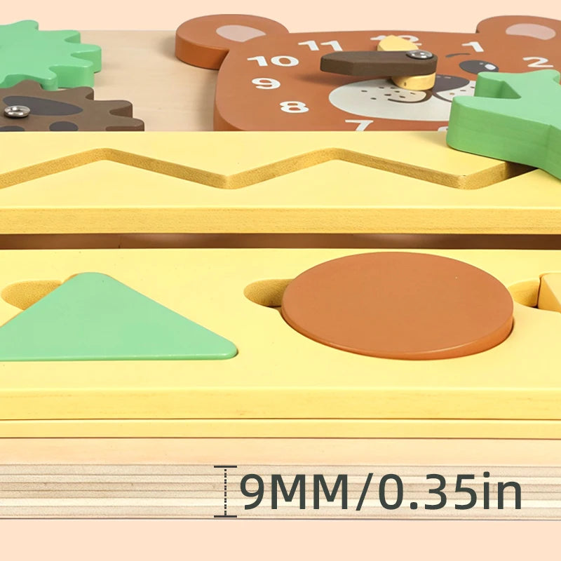 Montessori Busy Board Early Learning Toy