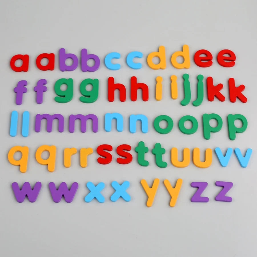 Montessori Wooden Colorful Alphabet