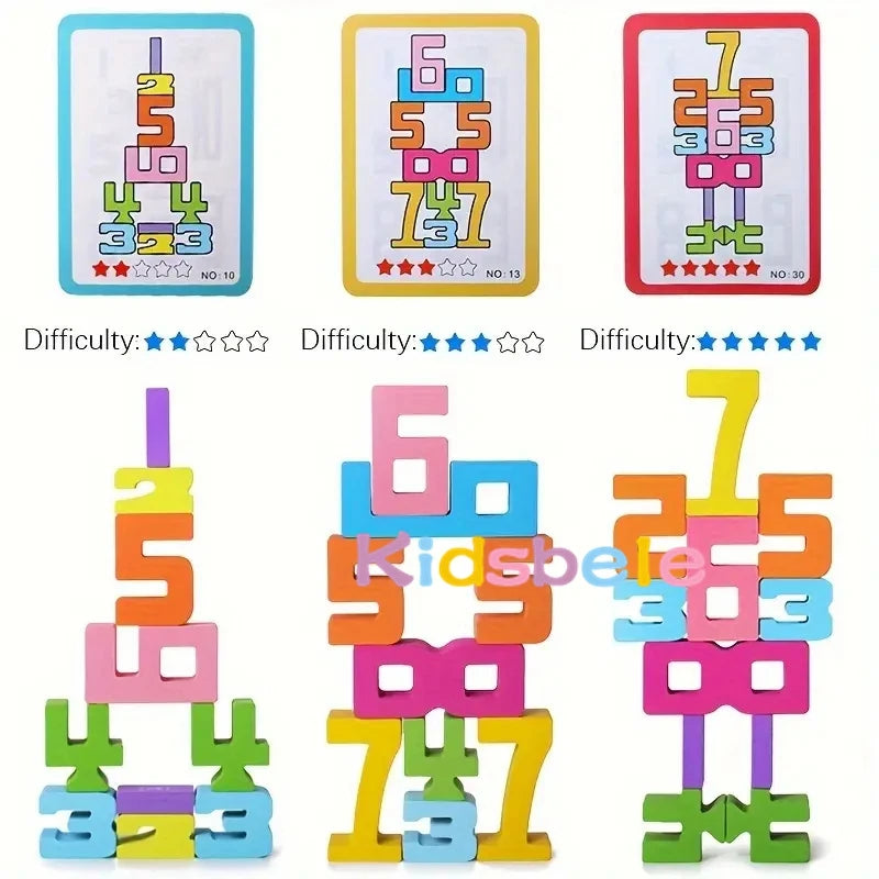 Montessori Number Blocks STEM Toy