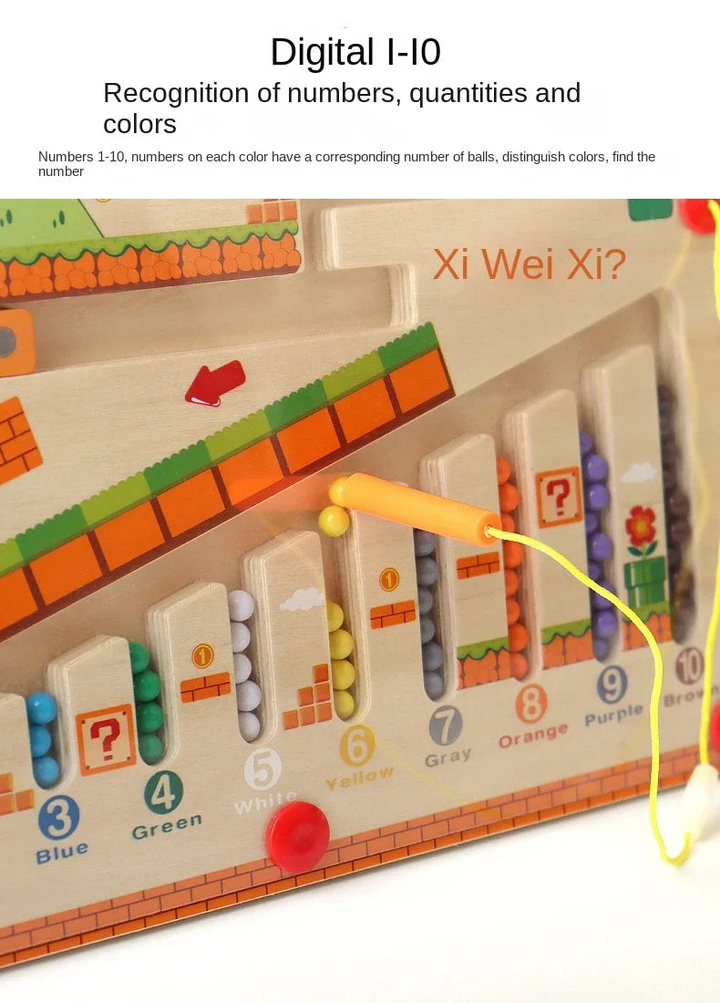 Wooden Magnetic Color