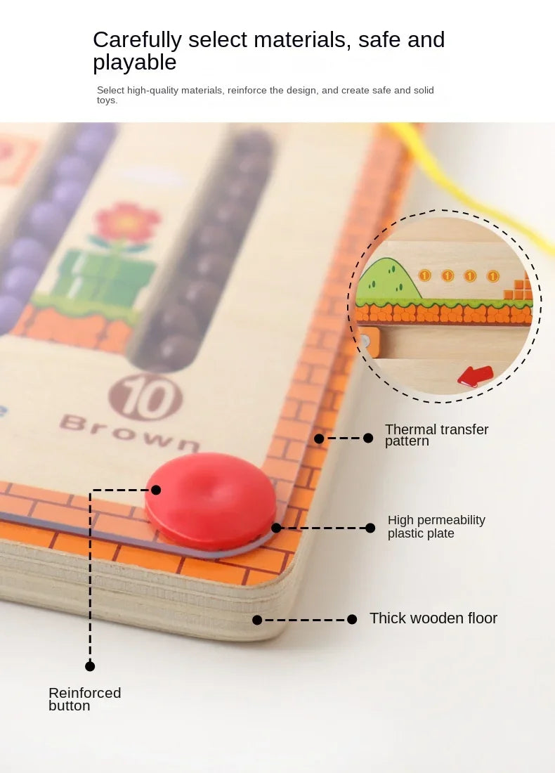 Wooden Magnetic Color