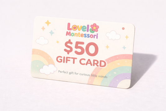 Lovely Montessori Gift Card