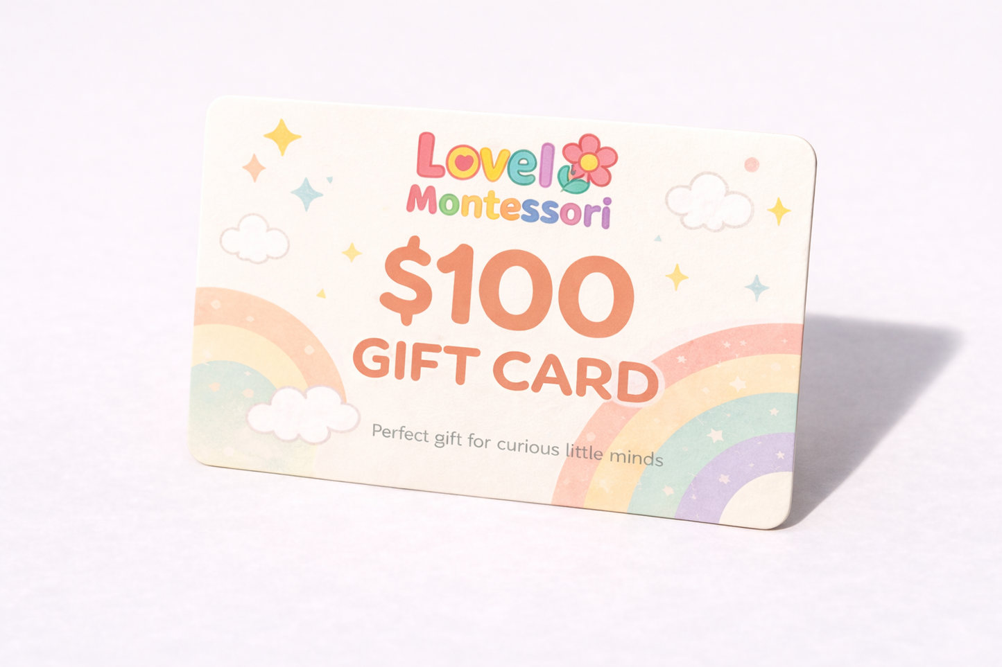 Lovely Montessori Gift Card