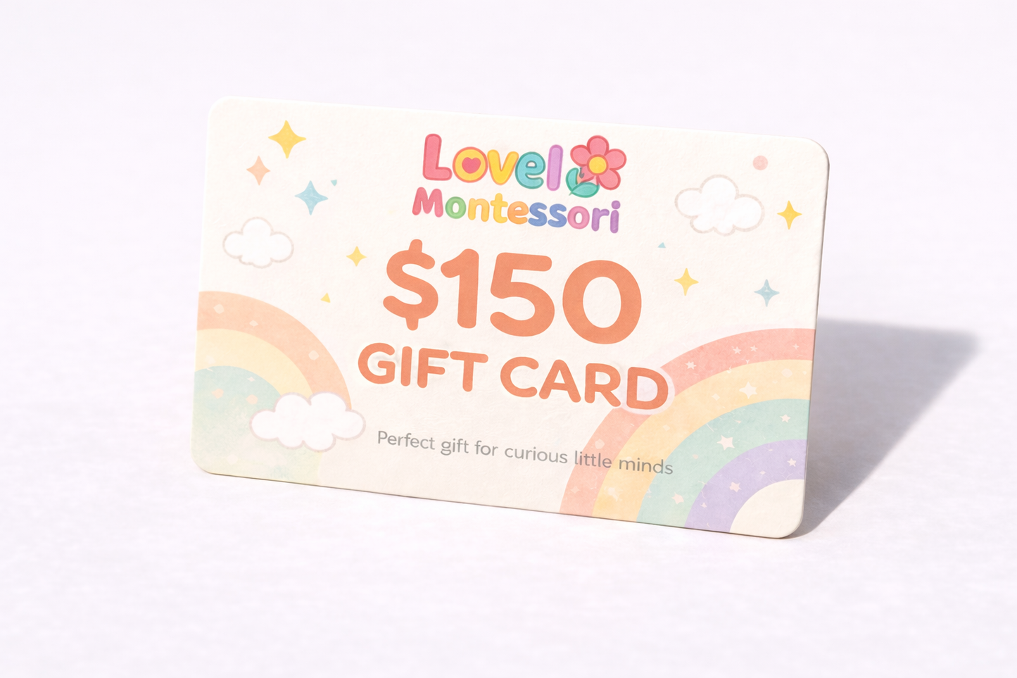 Lovely Montessori Gift Card